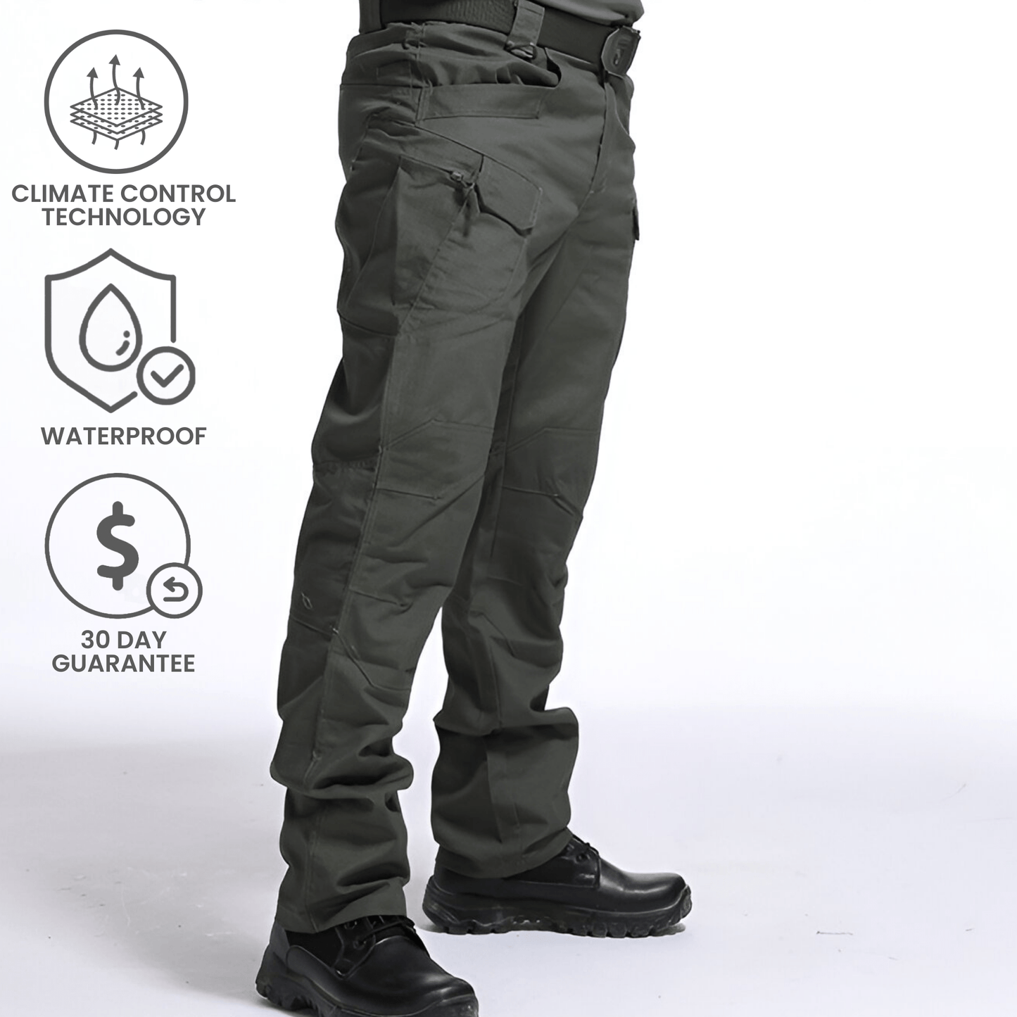 Ultraflex Trousers - Green