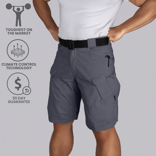 Ultraflex Waterproof Combat Shorts - Grey