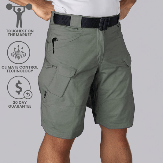 Ultraflex Waterproof Combat Shorts - Green