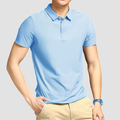 STRETCH NON-IRON ANTI-WRINKLE POLO SHIRT