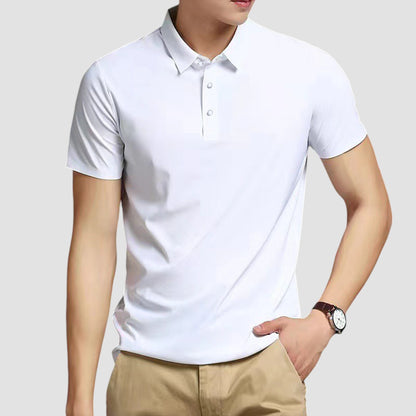 STRETCH NON-IRON ANTI-WRINKLE POLO SHIRT