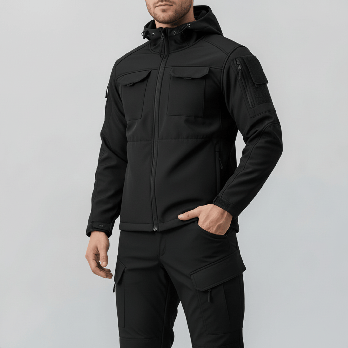 Tactical Fleece Lined Jacket