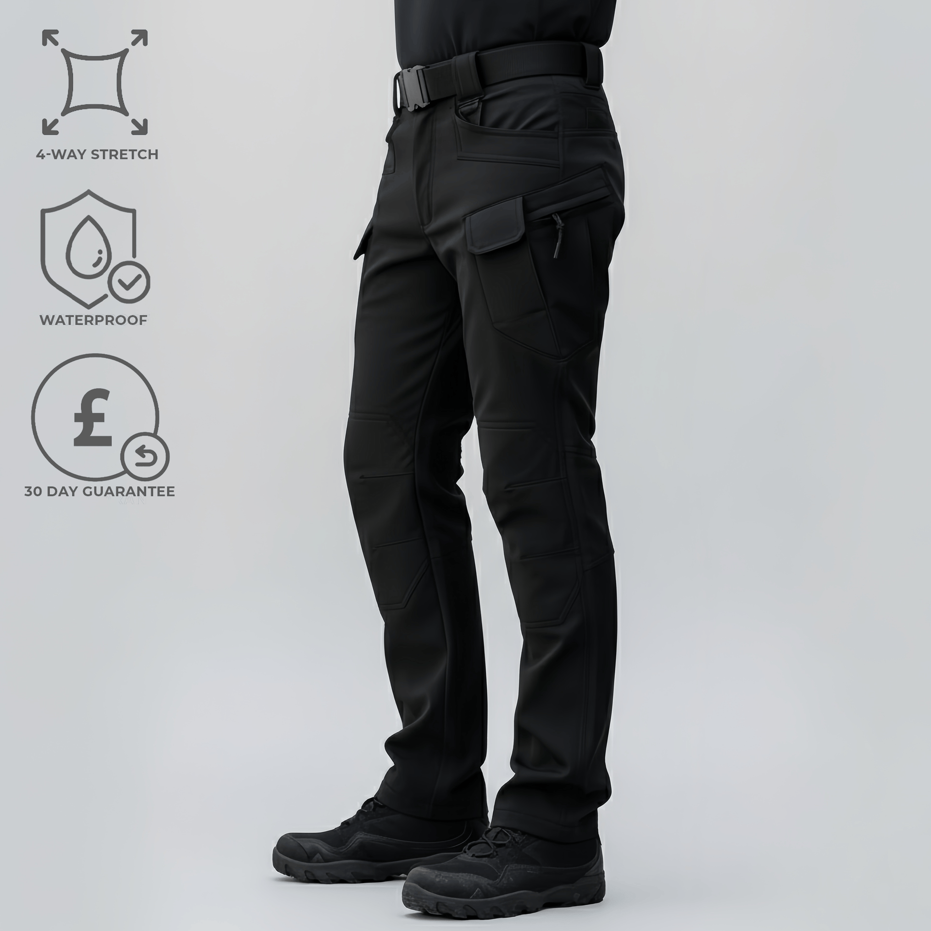 Fleece Lined Waterproof Utility Trousers – The True Tailor Company