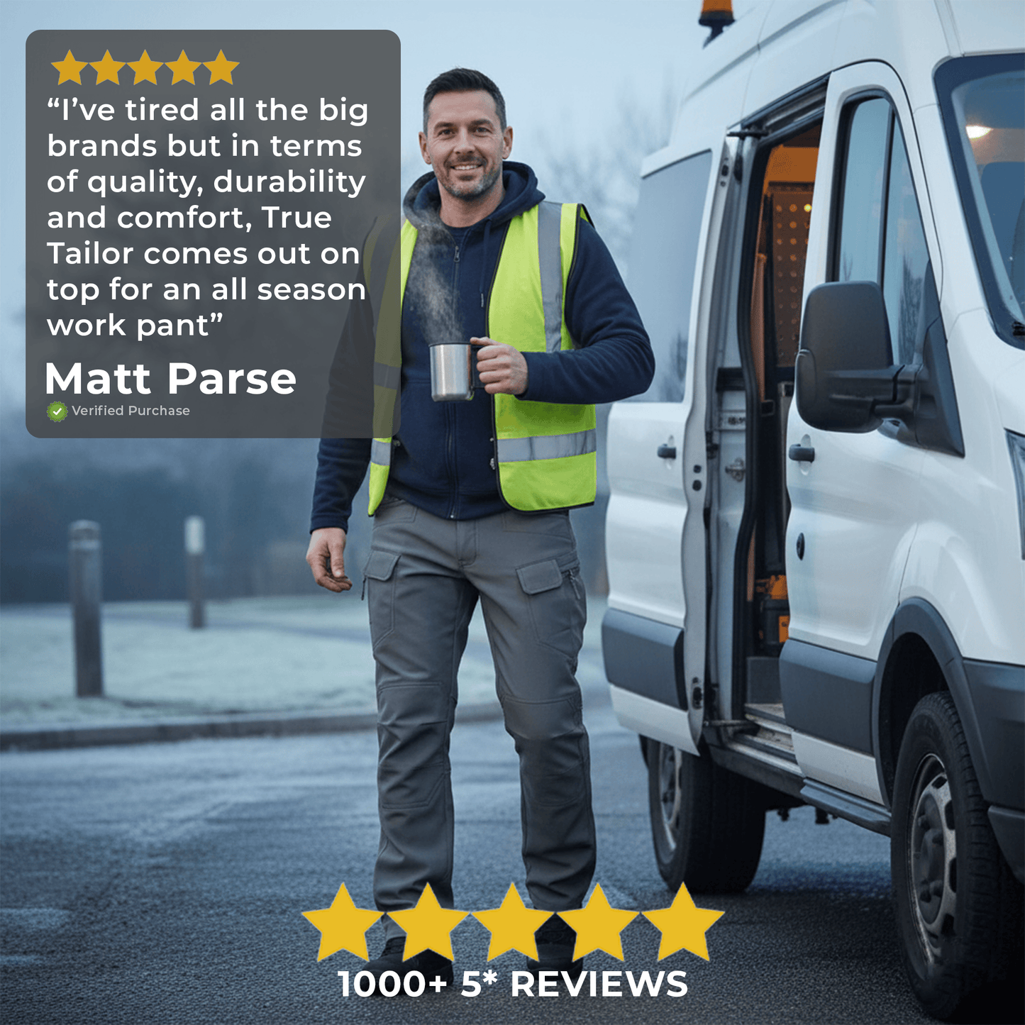 Ultraflex Waterproof Work Trousers 2.0